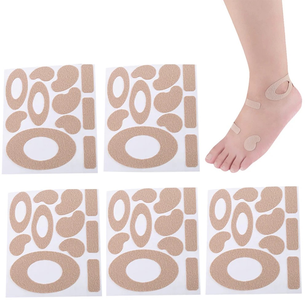 5 Ʈ Anti Chafing Foot Stickers Moleskin Insoles ..